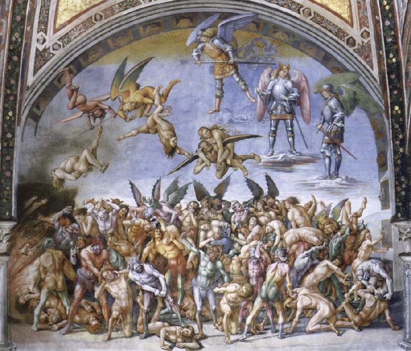 Luca Signorelli the last judgment Norge oil painting art